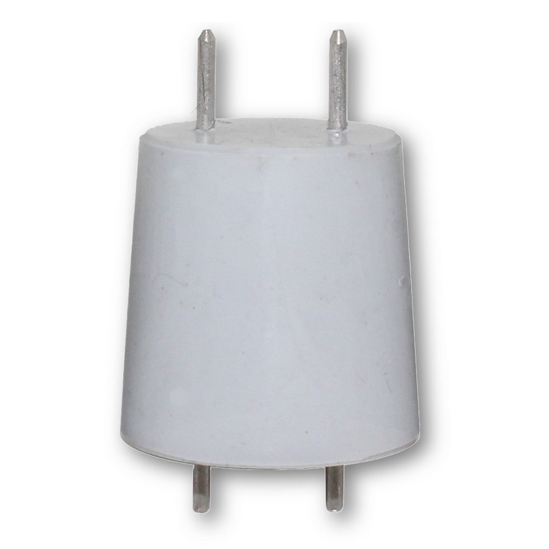 Bouchon avec 2 électrodes Nickel / Cap with 2 Nickel electrodes