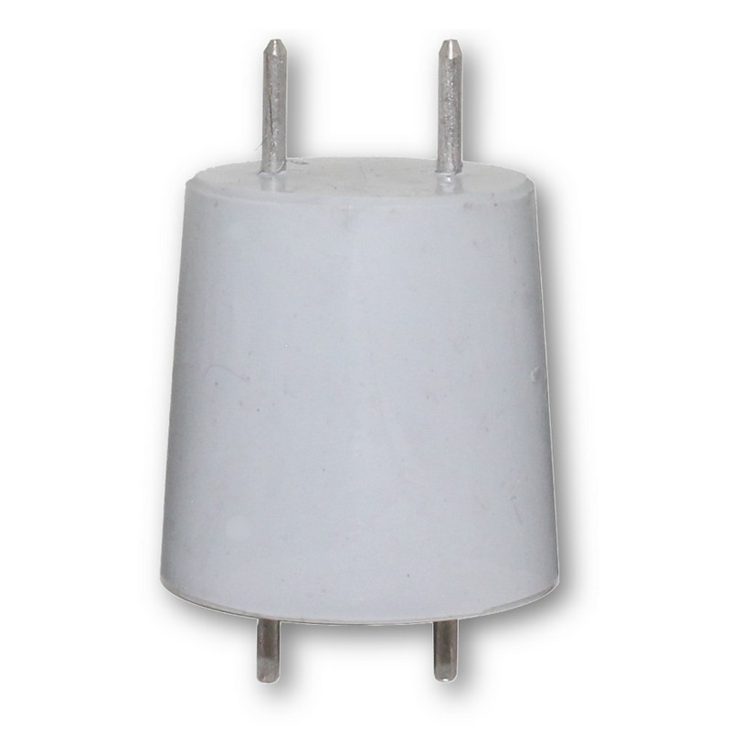 Bouchon avec 2 électrodes Platine / Cap with 2 Platinum electrodes
