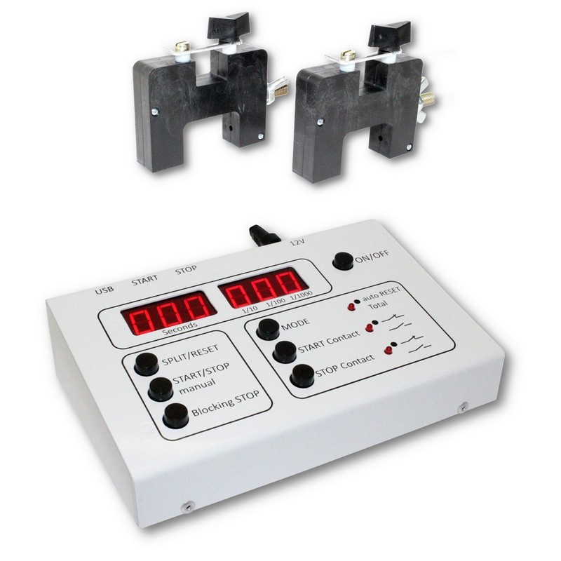 Chronomètre + 2 capteurs optiques / Chronometer + 2 optical sensors