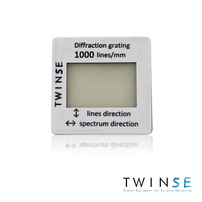Réseau diffraction 1000 traits / Diffraction grating 1000 lines