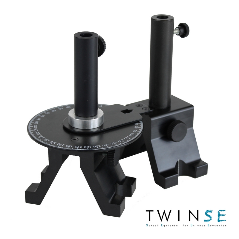 Articulation angulaire pour BO PREMIUM Ø80 / Angular hinge for PREMIUM optics bench Ø80