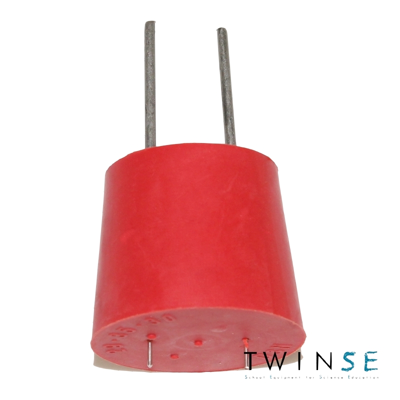 bouchon avec 2 électrodes platine / Cap with 2 platinum electrodes