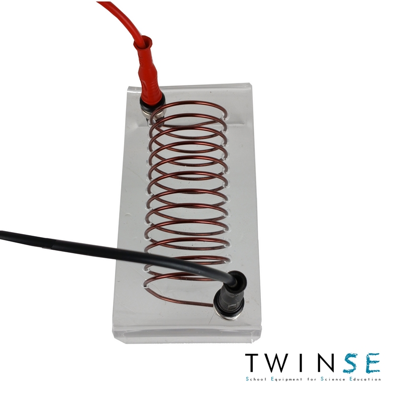 Utilisation solénoïde avec fer en poudre / Use solenoid with iron powder Utilisation solénoïde avec fer en poudre / Use solenoid with iron powder